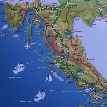 펜션 Mobile Homes Dalmacija Robert